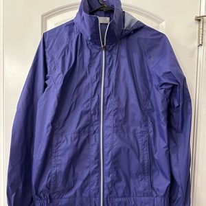 Women’s Columbia rain jacket size M purple
